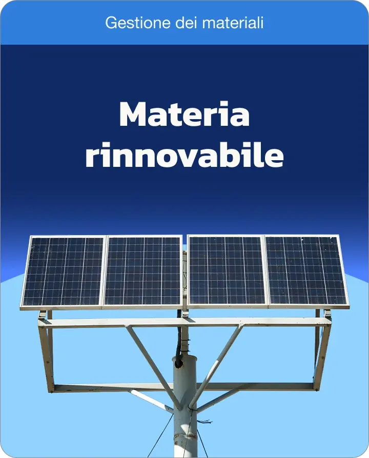 Materia rinnovabile