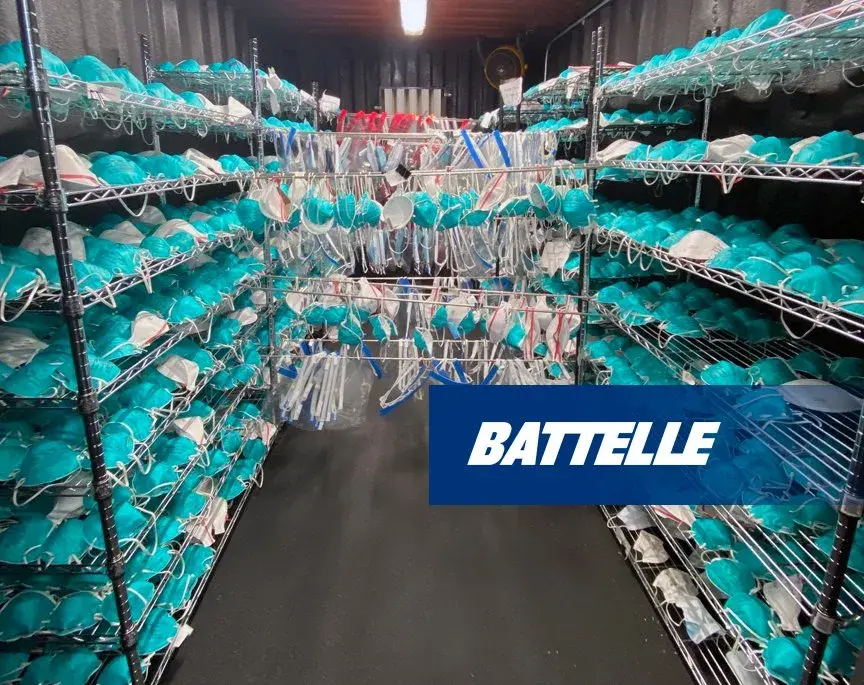 Battelle lancia il «Battelle Critical Care» per la decontaminazione mascherine monouso