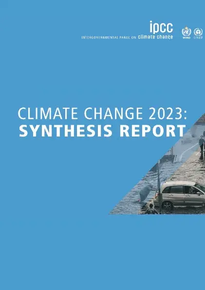IPCC report 2023 - Headline statements