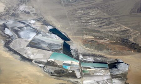 The Chemetall Foote Lithium Operation, Clayton Valley, Nevada.